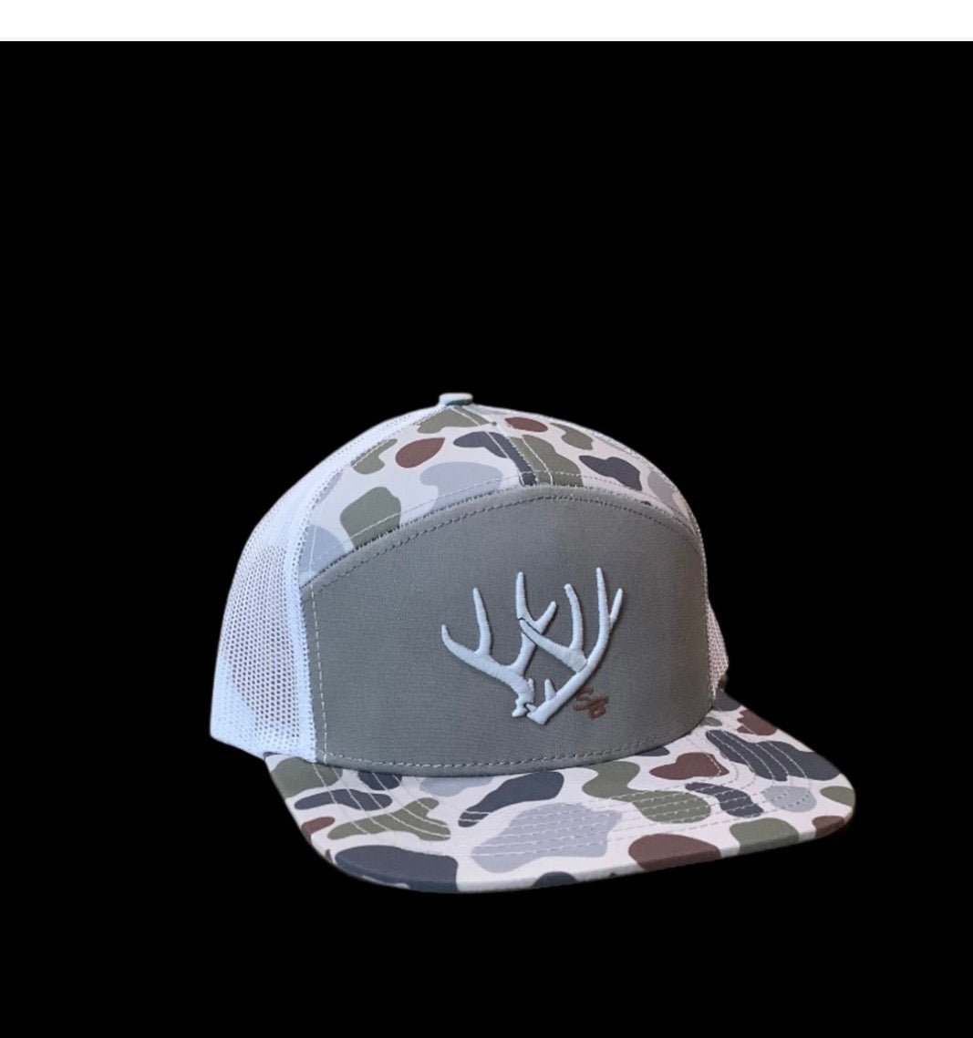 Speckle Bellies Camo Antler Hat