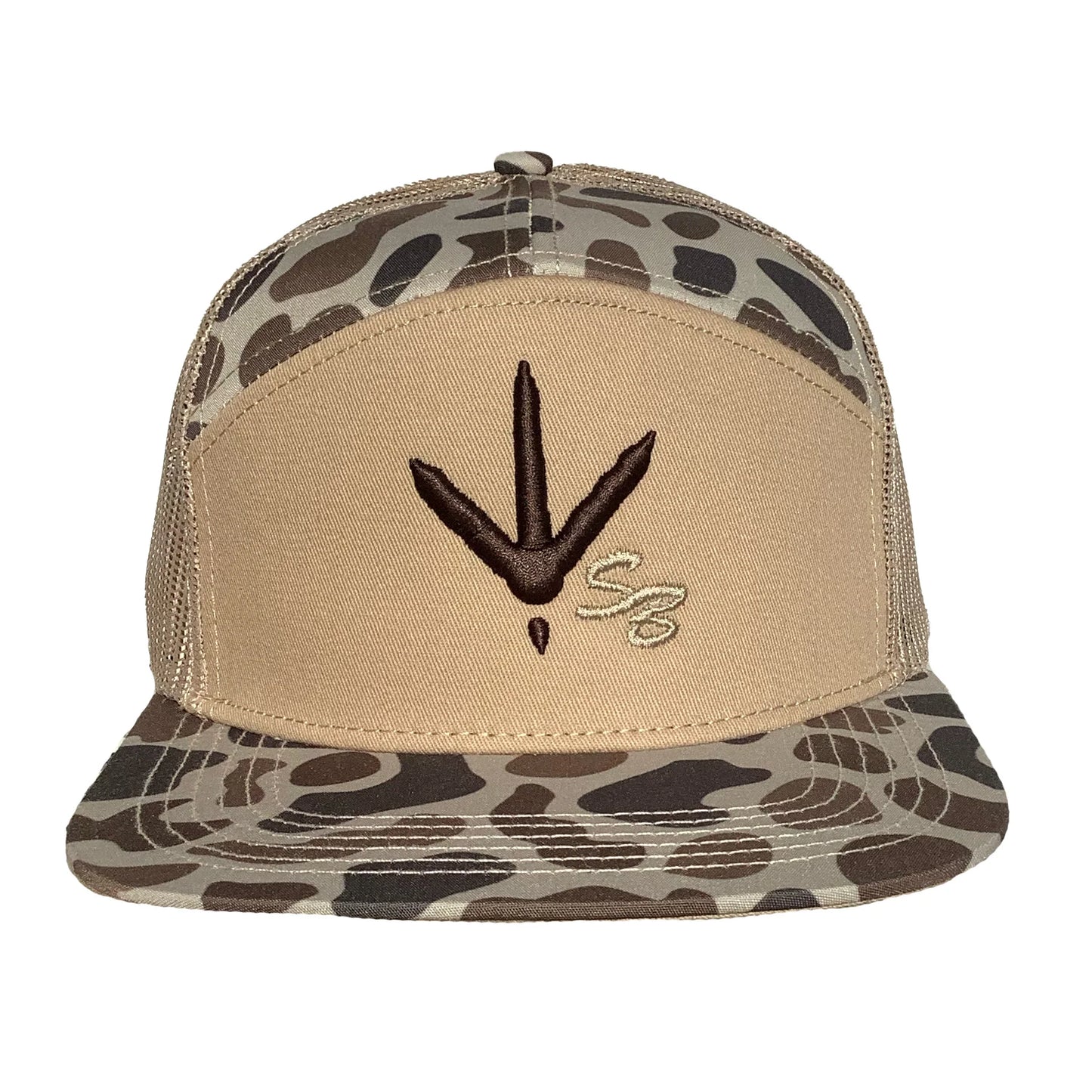 Speckle bellies outdoors camo hat