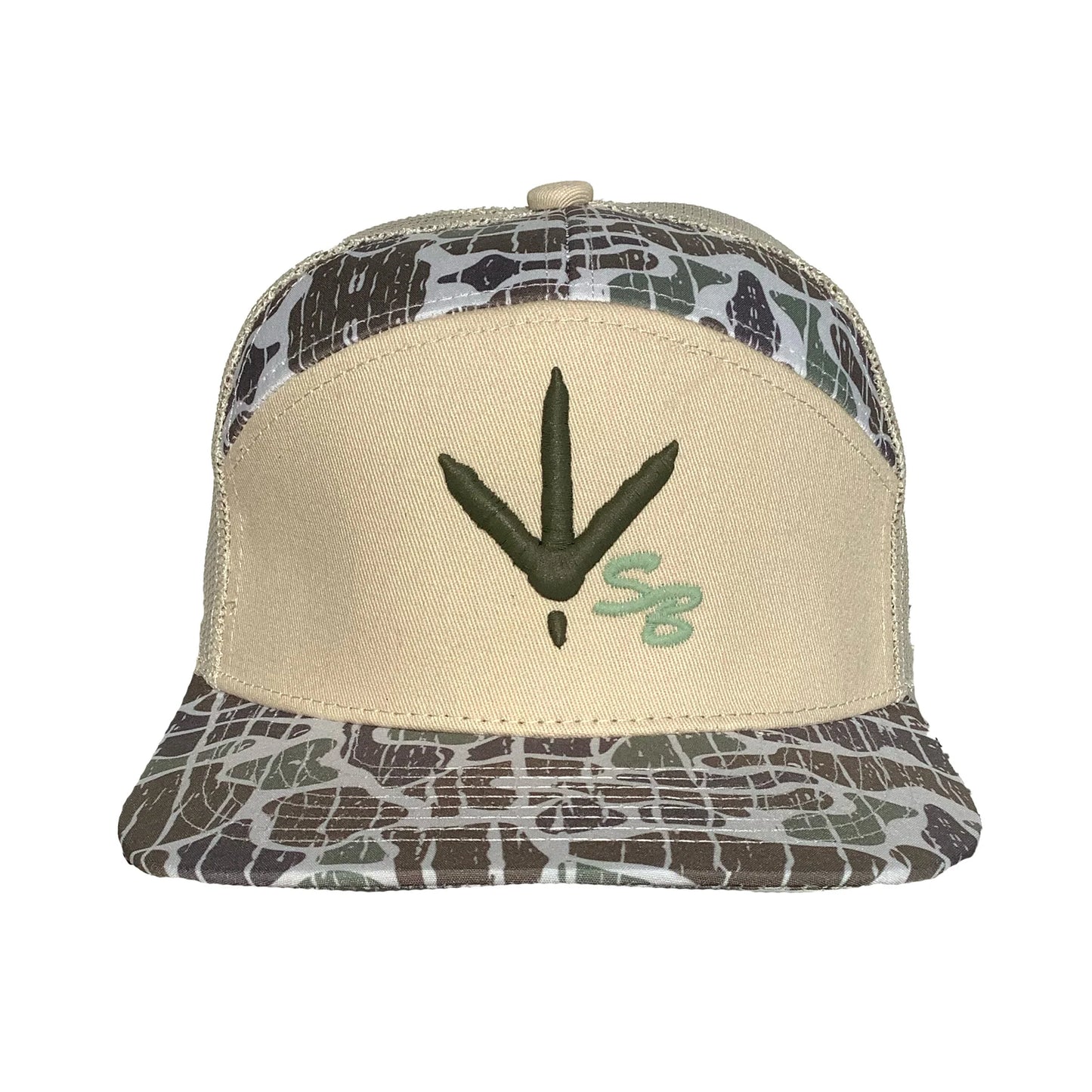 Speckle bellies outdoors camo hat