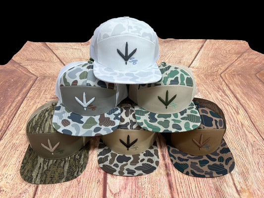 Speckle bellies outdoors camo hat