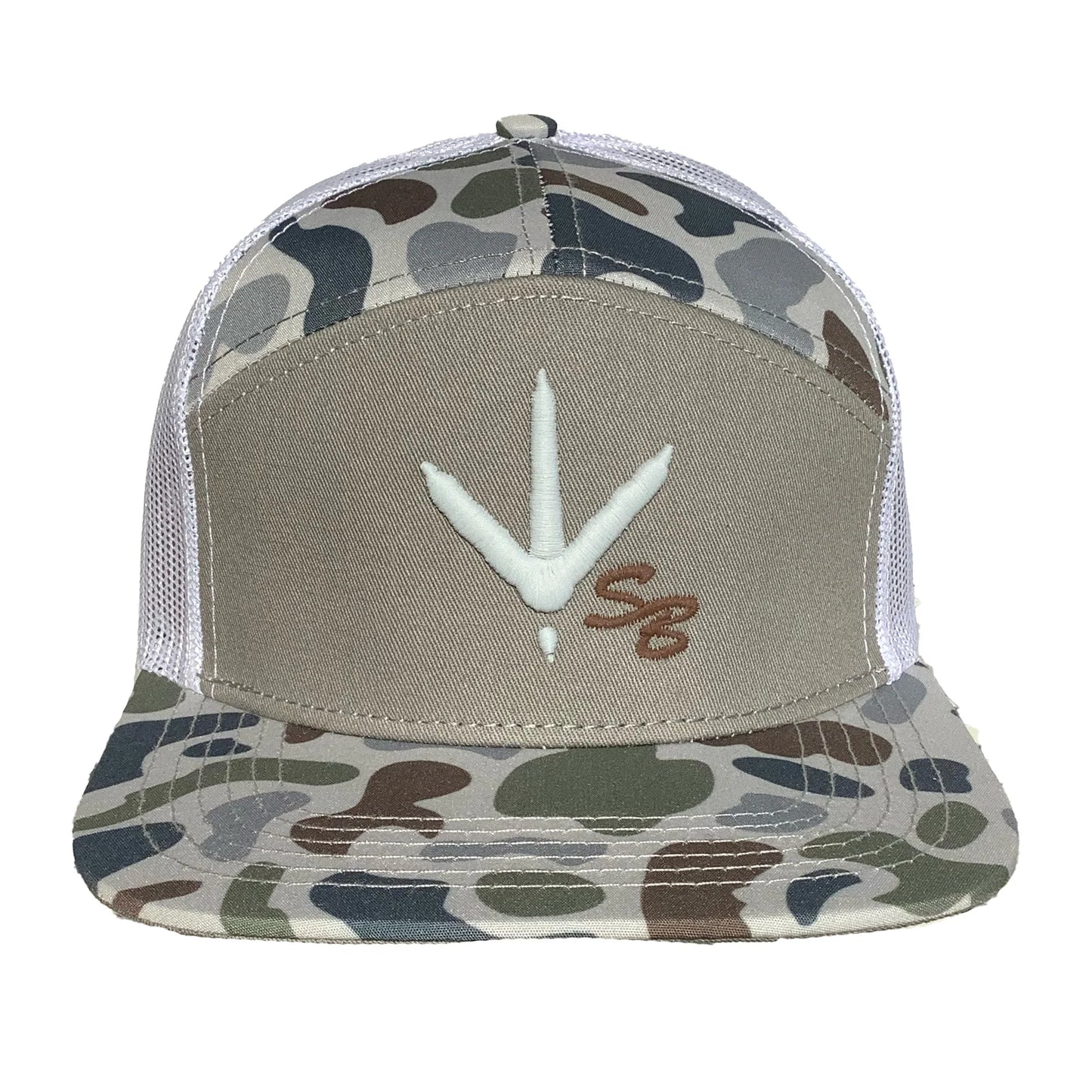 Speckle bellies outdoors camo hat