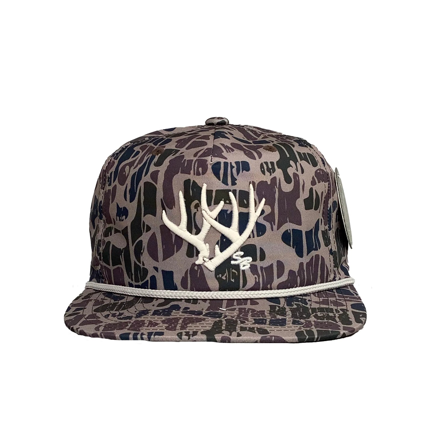 Speckle Bellies Antler Camo Rope Hat